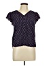 Fun2Fun Polka Dots Blue Short Sleeve Blouse Size L - photo 1