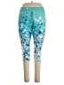 Emery Rose Print Blue Active Pants Size XL (estimated) - photo 1