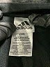 Adidas 100% Polyester Black Track Jacket Size 7 - 8 - photo 3