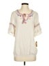 Democracy Ivory Short Sleeve Top Size XS - photo 1