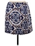 Joe Fresh Paisley Blue Casual Skirt Size 4 - photo 2
