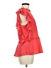 Gibson Red Short Sleeve Blouse Size M - photo 4