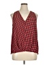 Chelsea28 100% Polyester Red Sleeveless Blouse Size XL - photo 1