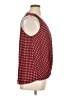 Chelsea28 100% Polyester Red Sleeveless Blouse Size XL - photo 4