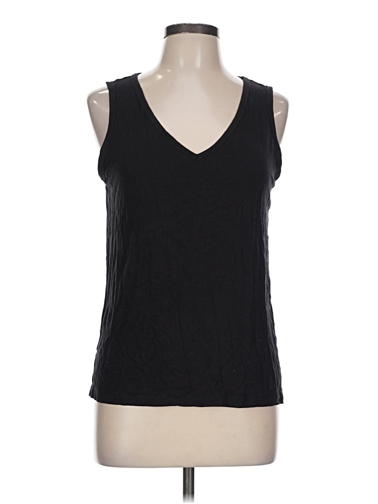 Pre-owned Nine West Sleeveless T-shirt In Black