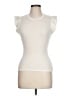 The Workshop Ivory Sleeveless Top Size L - photo 1