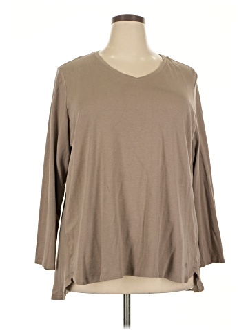 Isaac Mizrahi LIVE! 3/4 Sleeve T-Shirt (view 1)
