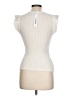 The Workshop Ivory Sleeveless Top Size L - photo 2