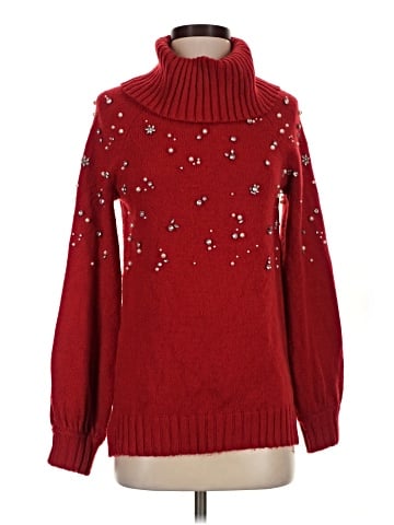Karl Lagerfeld Paris Turtleneck Sweater (view 1)
