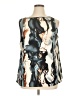 Unbranded Silver Sleeveless Blouse Size XL (estimated) - photo 1
