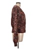 Veronica Beard Tweed Brown Cardigan Size L - photo 4