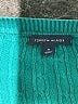 Tommy Hilfiger 100% Cotton Teal Pullover Sweater Size M - photo 7