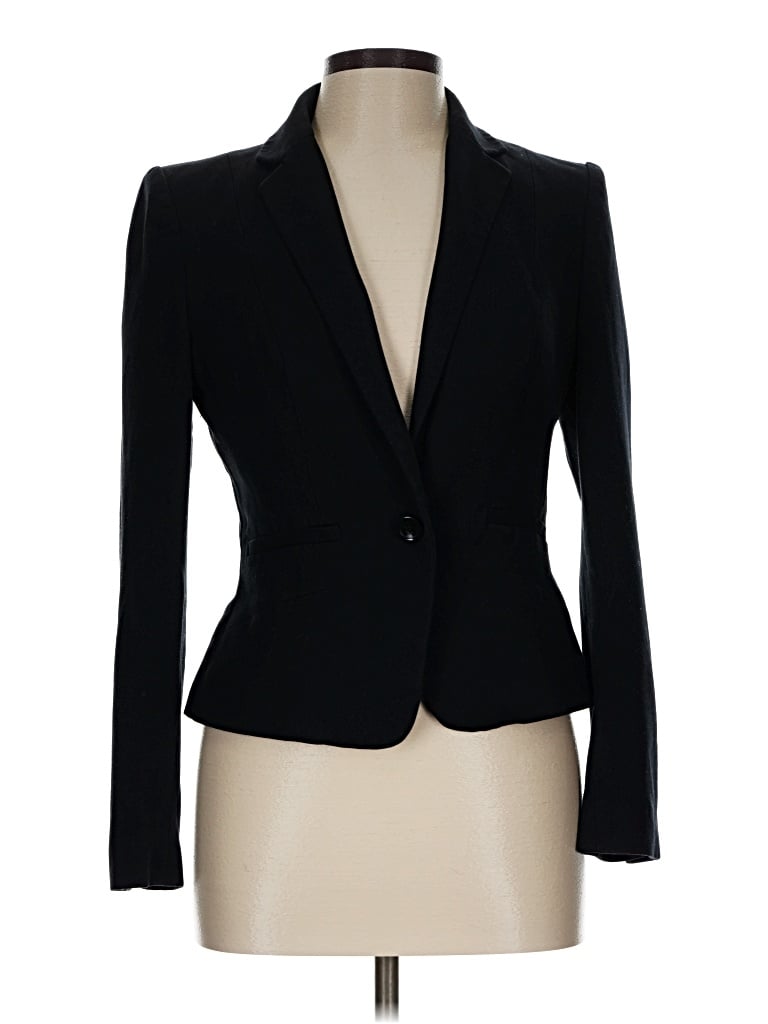 Pre-owned M&s Collection Blazer Jacket In Black