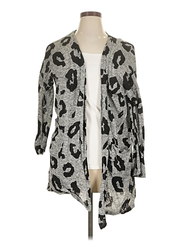 Pre-owned Texas True Threads Kimono In Silver