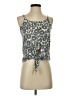 Ann Taylor LOFT Gray Sleeveless Blouse Size XS - photo 1