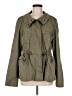 Gap 100% Cotton Solid Green Jacket Size M - photo 1