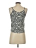 Ann Taylor LOFT Gray Sleeveless Blouse Size XS - photo 2