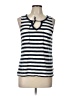 Joe Fresh Blue Sleeveless T-Shirt Size L - photo 1