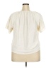 Madewell Ivory Short Sleeve Blouse Size 2X - photo 2