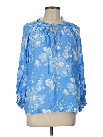 Laura Ashley 3/4 Sleeve Blouse (view 1)
