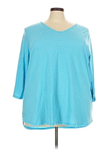 Lands' End 3/4 Sleeve Top (view 1)
