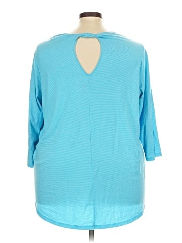 Lands' End 3/4 Sleeve Top (view 2)