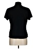 Anika Black Short Sleeve Top Size L - photo 2