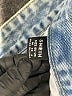 Shein Stars Blue Denim Shorts Size 6 - photo 3