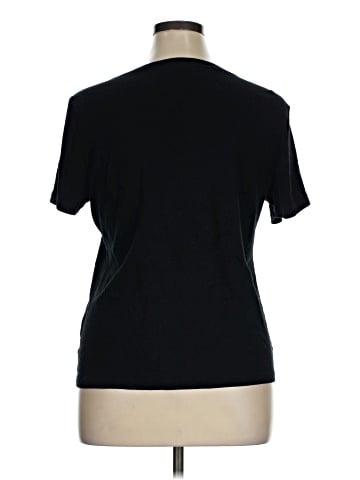 Karen Scott Short Sleeve Henley (view 2)