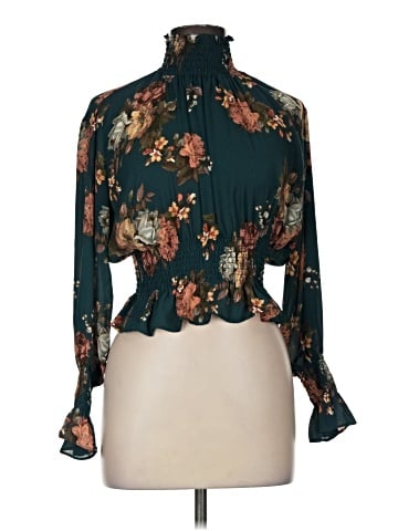 Shinestar Long Sleeve Blouse (view 1)