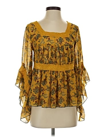 V Cristina 3/4 Sleeve Blouse (view 1)