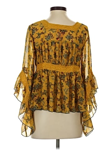 V Cristina 3/4 Sleeve Blouse (view 2)
