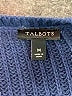 Talbots 100% Cotton Stripes Blue Pullover Sweater Size M - photo 7
