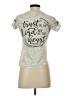 ON FIRE Silver Short Sleeve T-Shirt Size S - photo 2
