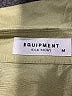 Equipment Metallic Green Long Sleeve Button-Down Shirt Size M - photo 7
