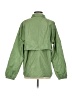 Assorted Brands Solid Green Windbreaker Size S - photo 2