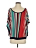 Ella Moss 100% Rayon Red 3/4 Sleeve Blouse Size S - photo 1