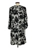Apt. 9 Print Gray Casual Dress Size L - photo 2