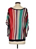 Ella Moss 100% Rayon Red 3/4 Sleeve Blouse Size S - photo 2
