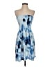 Venus 100% Polyester Tie-dye Blue Cocktail Dress Size XS - photo 1