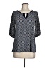 Espresso Blue 3/4 Sleeve Blouse Size M - photo 1