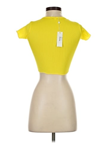 Frankies Bikinis Short Sleeve Top (view 2)