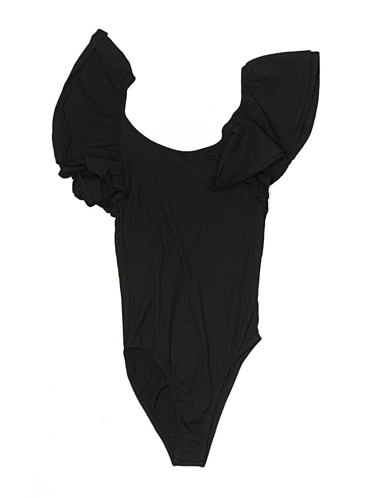 Pre-owned Altar'd State Bodysuit In Black