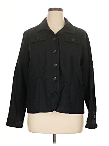 Croft & Barrow 3/4 Sleeve Button-Down Shirt (view 1)