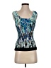 Nicola 100% Polyester Blue Tank Top Size S - photo 1