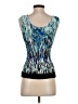 Nicola 100% Polyester Blue Tank Top Size S - photo 2