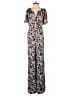 By Anthropologie Print Silver Jumpsuit Size XS - photo 1