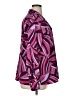 Notations 100% Polyester Print Purple Long Sleeve Blouse Size 1X - photo 4