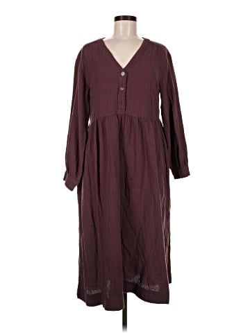 Madewell Lightspun Button-Front Midi Dress (view 1)