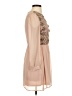 Pins and Needles 100% Polyester Hearts Tan Cocktail Dress Size 0 - photo 4